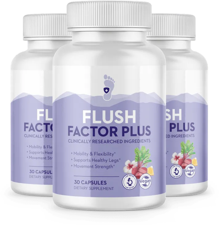 3 Bottles of Flush Factor Plus