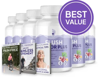 6 Bottles of Flush Factor Plus with free ebooks